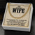To My Badass Wife - Remember Whose Wife You Are - Cuban Link Chain Necklace
