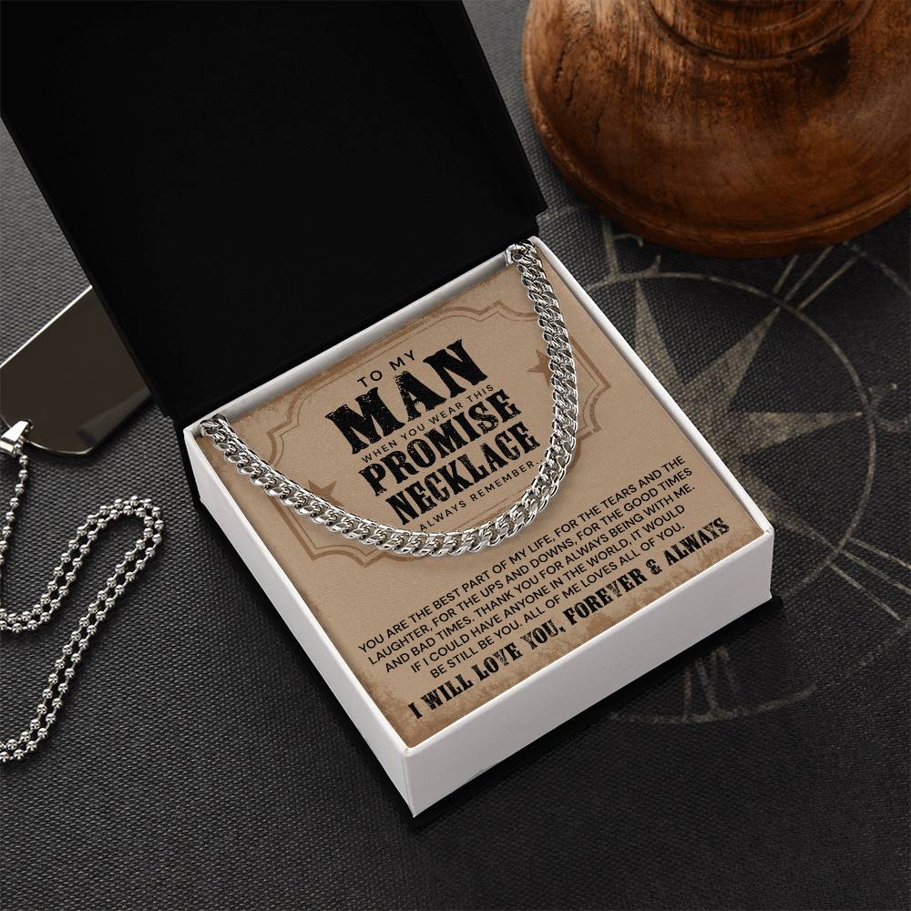 You Are The Best Part Of My Life - Cuban Link Chain Necklace