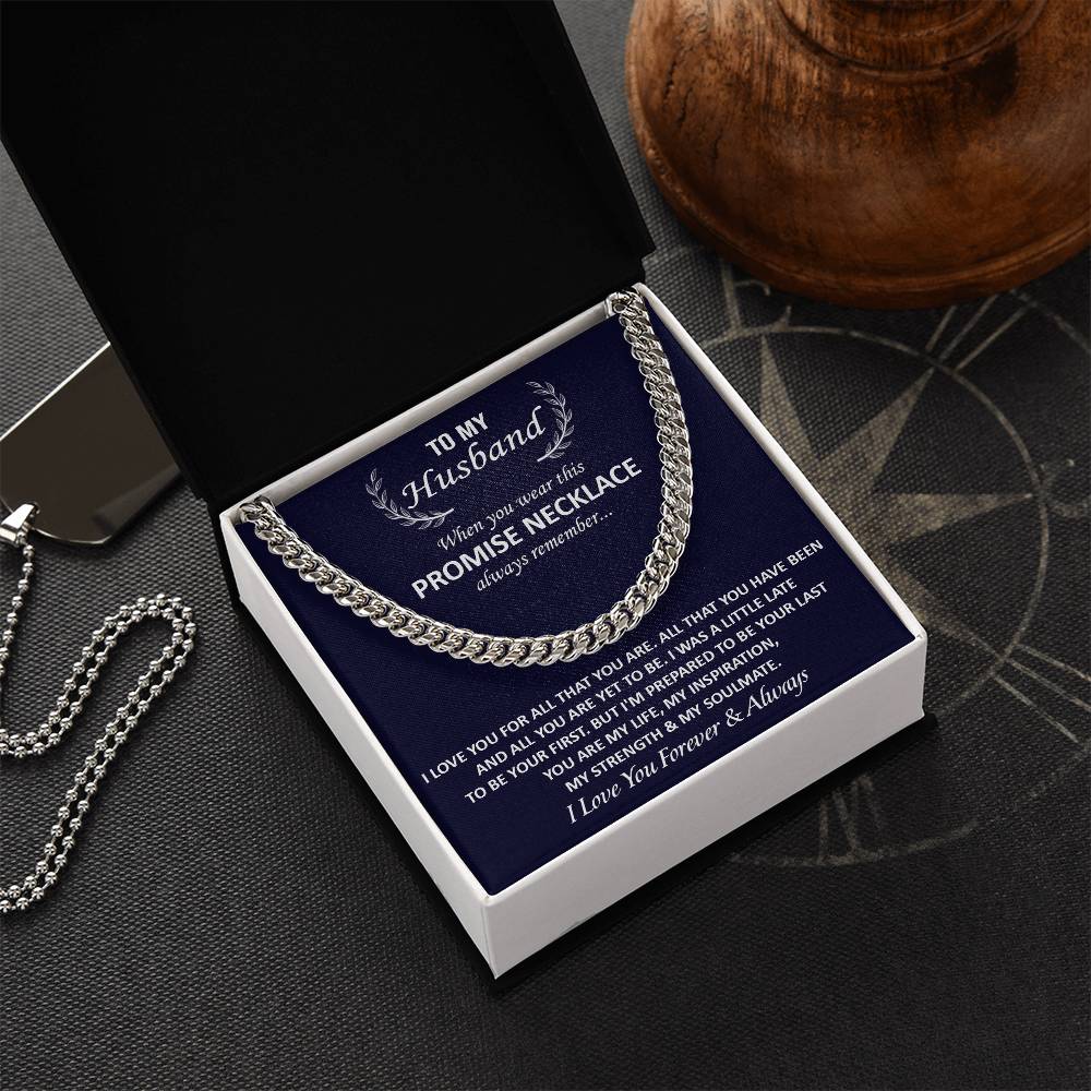 Gift For Husband - My Strength - Cuban Link Cuban Link Chain