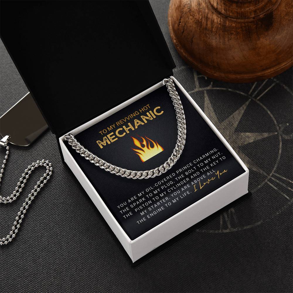 Mechanic Gifts From Girlfriend -Limited Time Only - Get Yours Now! Cuban Link Chain