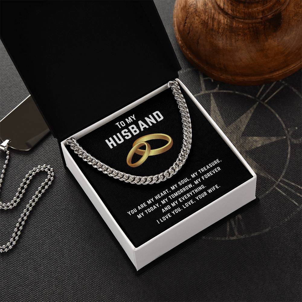 Cuban Link Chain Husband