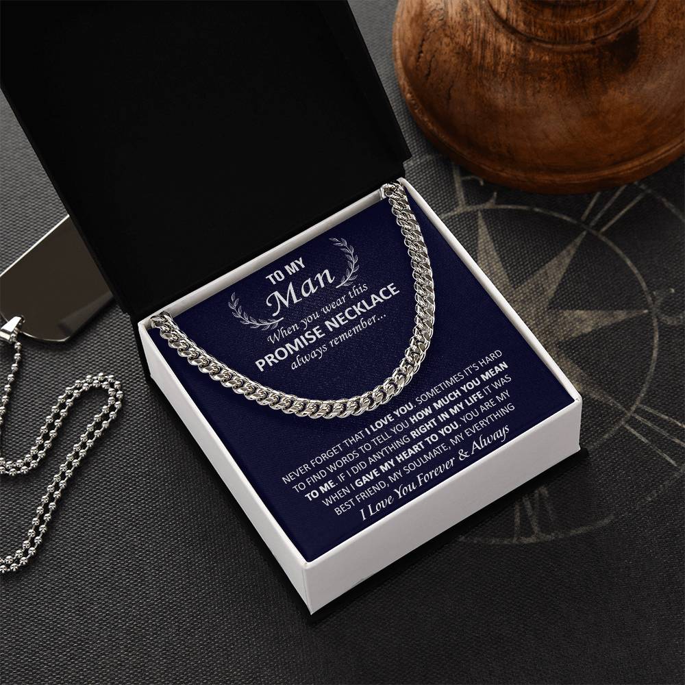 Gift For Your Man - Best Friend - Cuban Link Cuban Link Chain