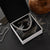 To My Man - Our Family Backbone  -  Necklace+Message Card In A Luxury Mahogany Box+Led Cuban Link Chain
