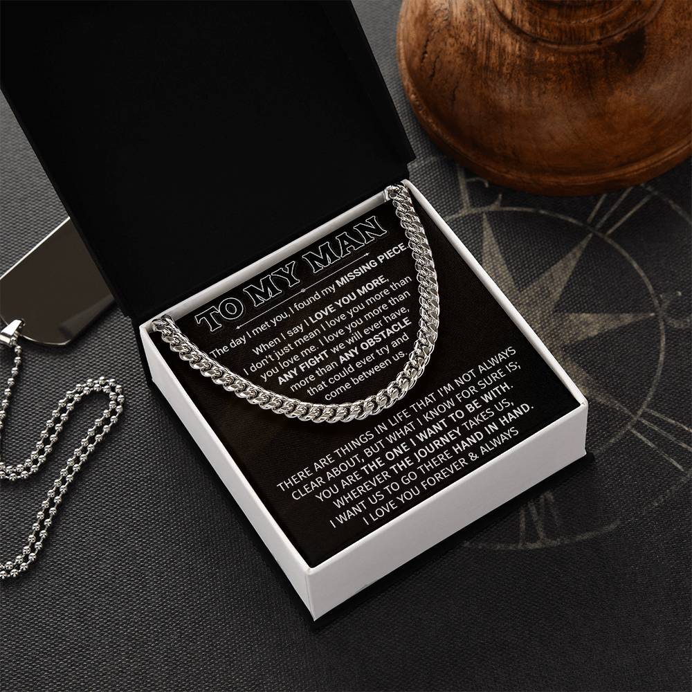 Gift For Your Man - Obstacle - Cuban Link Cuban Link Chain