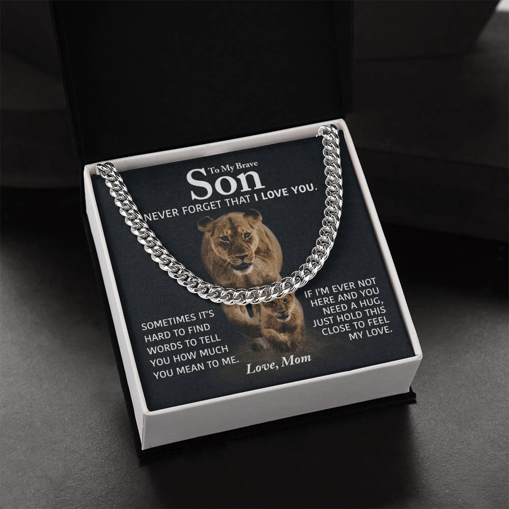 Son - To Feel My Love - Cuban Link Chain
