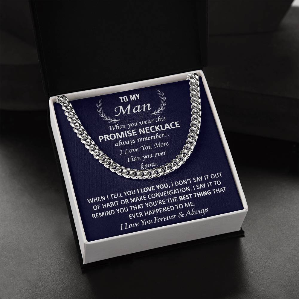 Gift For Your Man - Conversation - Cuban Link Cuban Link Chain