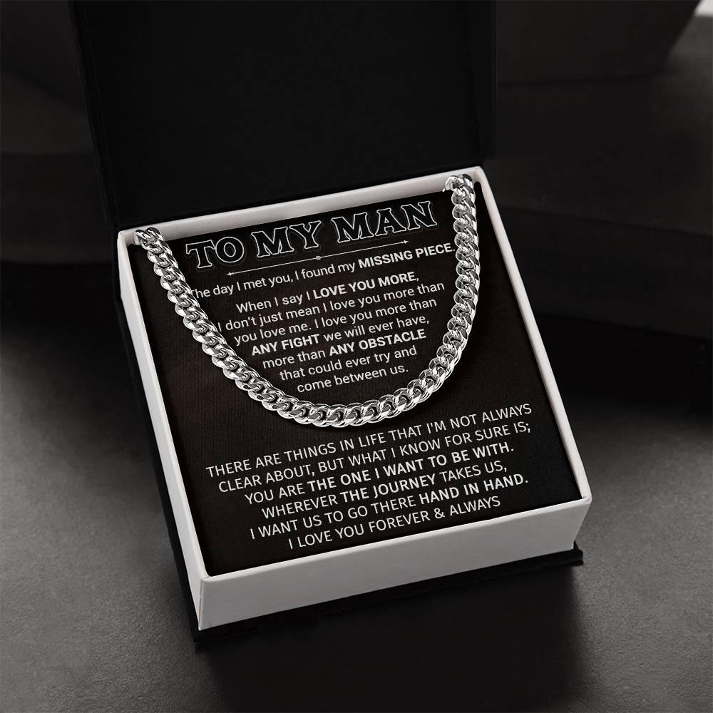 Gift For Your Man - Obstacle - Cuban Link Cuban Link Chain