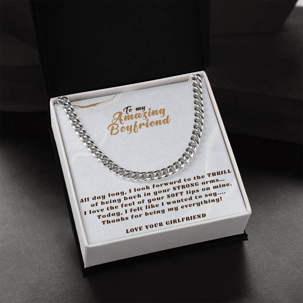 To My Everything 🥰 Cuban Link Chain