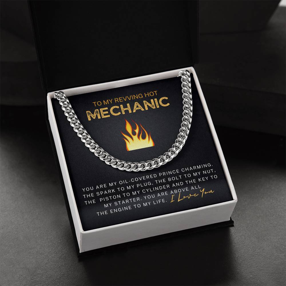 Mechanic Gifts From Girlfriend -Limited Time Only - Get Yours Now! Cuban Link Chain