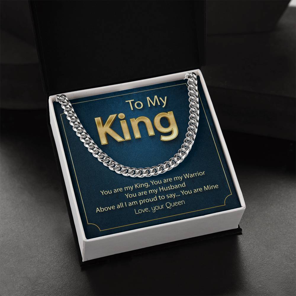 My King - Link Chain Necklace Cuban Link Chain