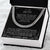 To My Son Necklace Link Chain Necklace Gift For Son From Dad Sentimental Gift For Son Birthday Gift Christmas Gift Cuban Link Chain