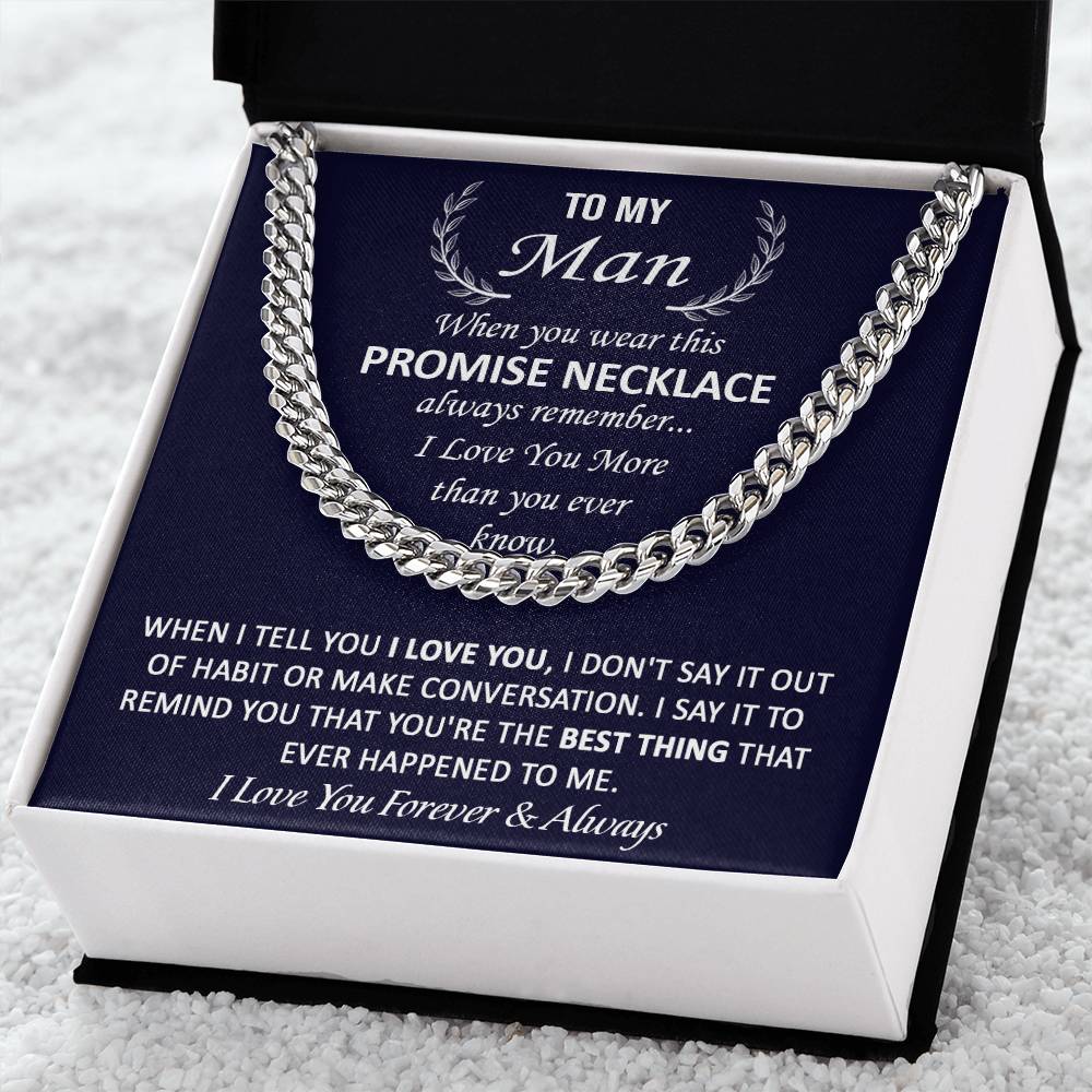 Gift For Your Man - Conversation - Cuban Link Cuban Link Chain
