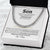 To My Son Chain Necklace Necklace For Son From Mom Gift For Him Birthday Graduation Cuban Link Chain