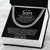 To My Son - Proud Of You Gift For Son From Mom Sentimental Gift For Son Cuban Link Chain