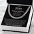 To My Man Necklace Promise Necklace Gift For Him Boyfriend Birthday Jewelry Gift Romantic Gift From Girlfriend Cuban Link Chain