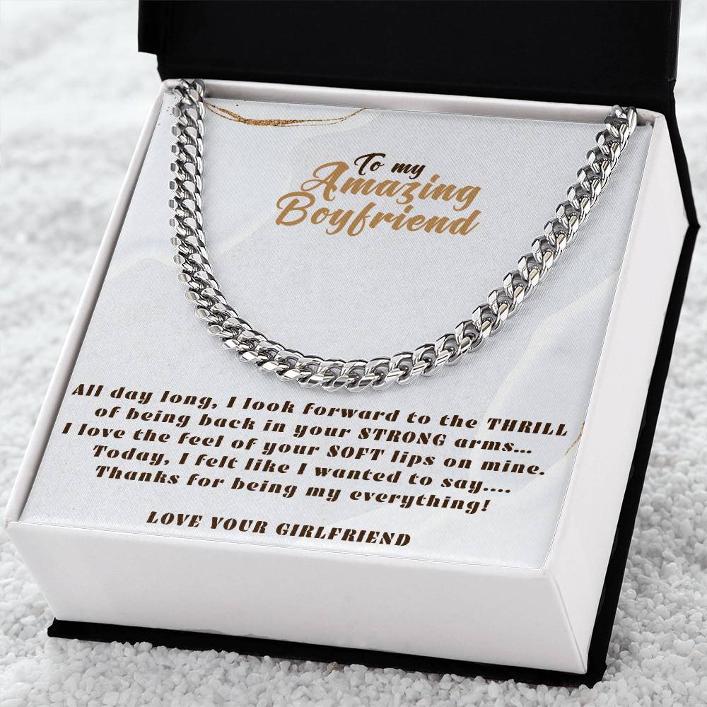To My Everything 🥰 Cuban Link Chain