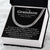To Our Grandson Cuban Link Chain Necklace Gift For Grandson From Grandparents Grandson Birthday Communion Graduation G