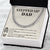 Step Dad Cuban Chain Necklace Gift For Stepdad Fathers Day Gift Step Dad Birthday Gift Cuban Link Chain