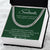 Valentine's Gift Cuban Necklace Gift For Boyfriendsoulmatehusband - Your Love Revives Me And Keeps Me Strong Cuban Link Chain