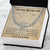 Husband Fathers Day Gift Silver Cuban Link Chain For Men Husband Birthday Gift Anniversary Gift For Husband From Wife