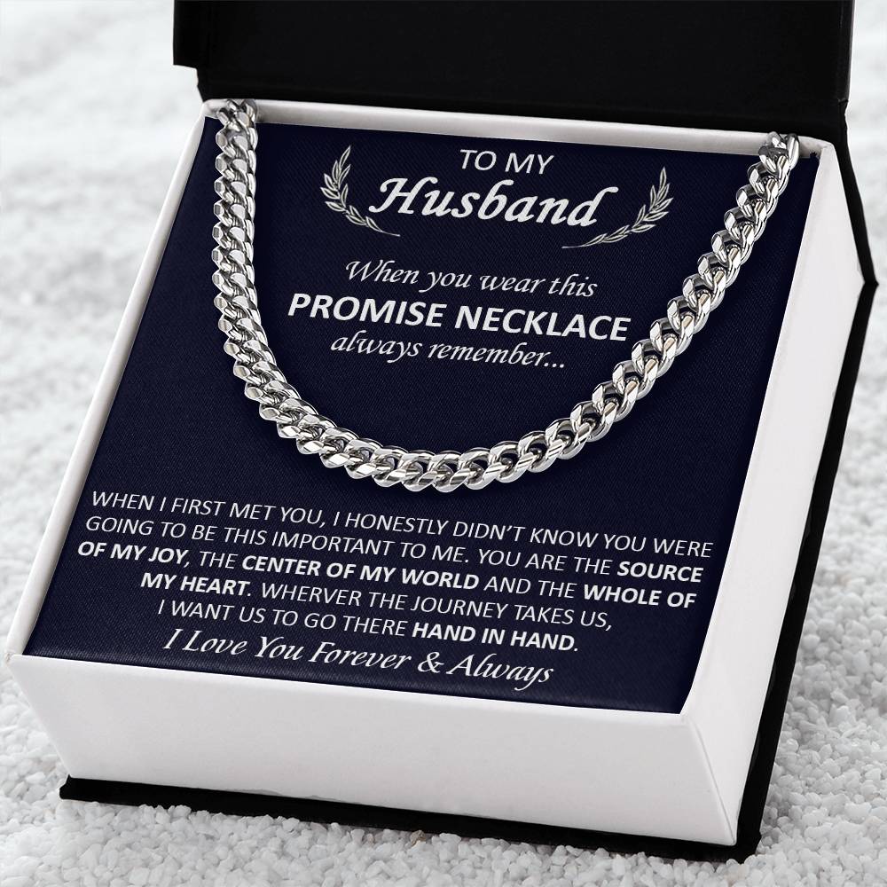 Gift For Husband - Important - Cuban Cuban Link Chain