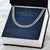 To My Biker Husband - Cuban Chain Necklace From Wife Cuban Link Chain