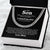 To My Son Chain Necklace Gift For Son From Mom Mother To Son Jewelry Gift Son Birthday Graduation Gift Cuban Link Chain