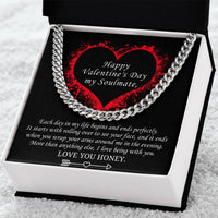 Valentine's Gift For Soulmate - More Than Anything Else I Love Being With You Cuban Link Chain