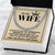Remember Whose Wife You Are - Cuban Link Chain Necklace