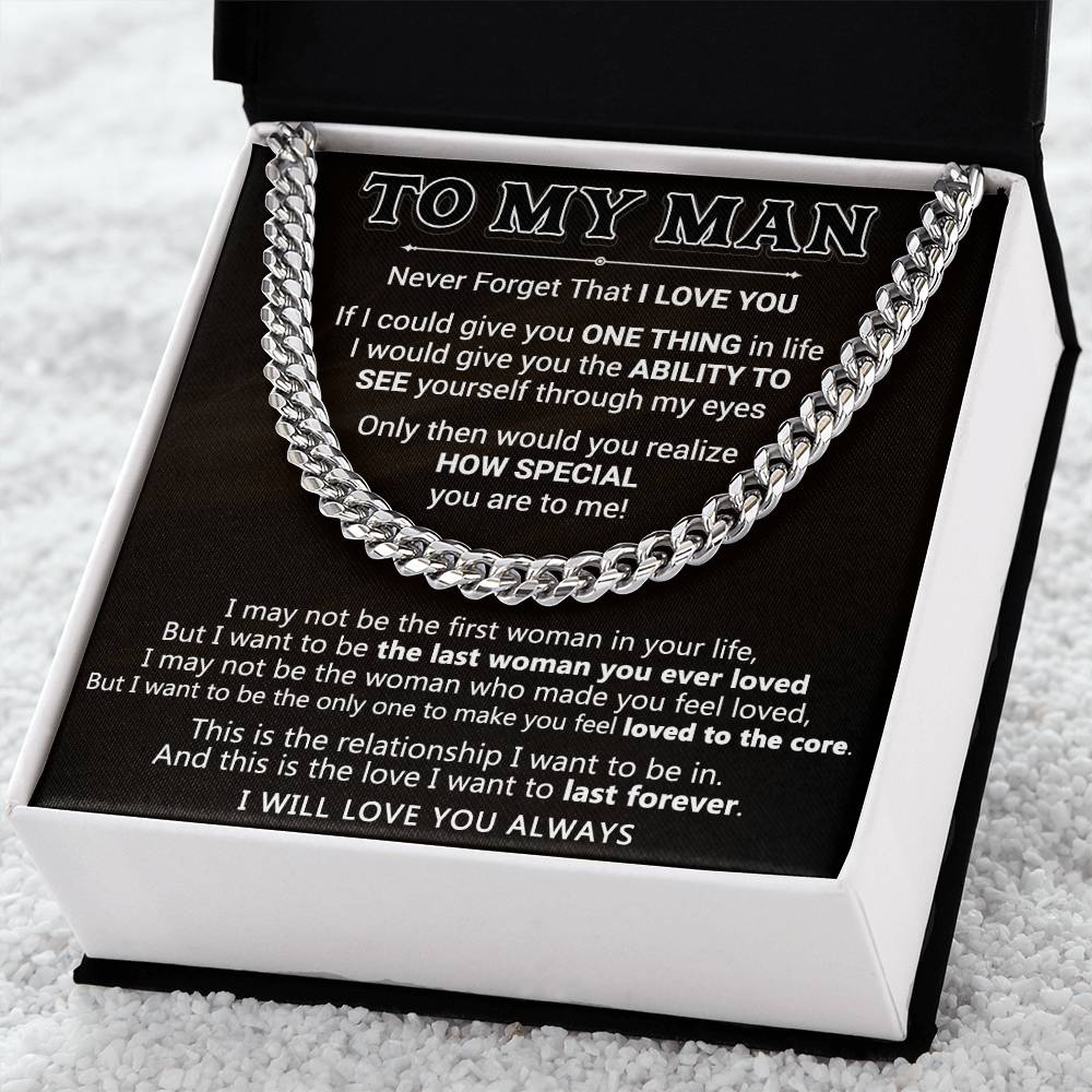 Gift For Your Man - In Your Life - Cuban Link Cuban Link Chain