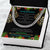 Grandparents To Grandson Christmas Cuban Chain Link Necklace Cuban Link Chain