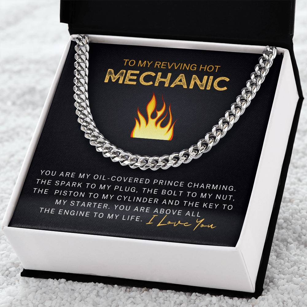 Mechanic Gifts From Girlfriend -Limited Time Only - Get Yours Now! Cuban Link Chain
