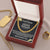To My Future Husband  Promise Necklace  Solid Cuban Link Chain
