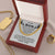 To My Son Link Chain Necklace Cuban Link Chain