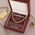 To My Grandson - Feel My Love  Cuban Link Chain Necklace