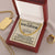 To My Daughter - Remember Whose Daughter You Are - Cuban Link Chain Necklace