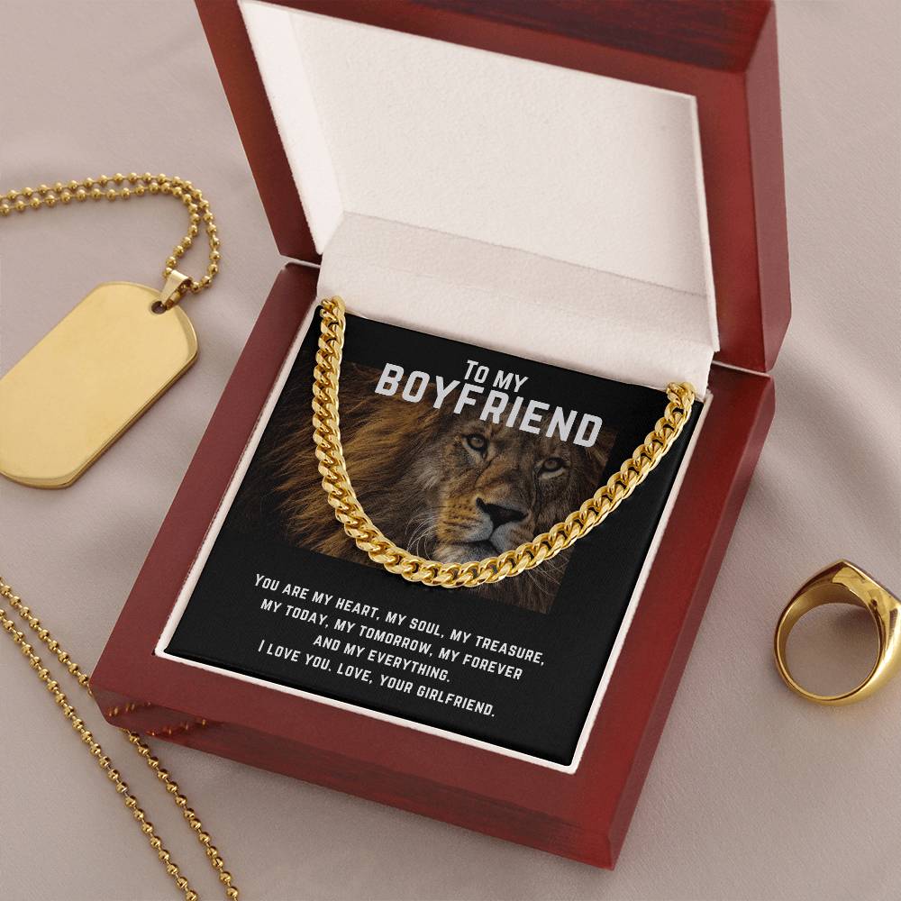 Cuban Link-5Mm-Chain-Boyfriend Cuban Link Chain