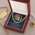 Cuban Link Chain Men Best Dad By Par Golf Joke Necklace For Dad Father's Day Gift Necklace