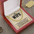 To My Badass Wife - Remember Whose Wife You Are - Cuban Link Chain Necklace