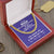 To My Man Cuban Chain Necklace Husband Necklace From Wife Cuban Link Chain