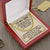 To My Son - Never Forget That -  Cuban Link Chain Necklace
