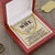 To My Wife - Remember Whose Wife You Are - Cuban Link Chain Necklace