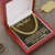 To My Husband I Love My Everything Chain Necklace Cuban Link Chain