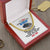 Never Forget I Love You Cuban Link Chain Necklace Gift For Son