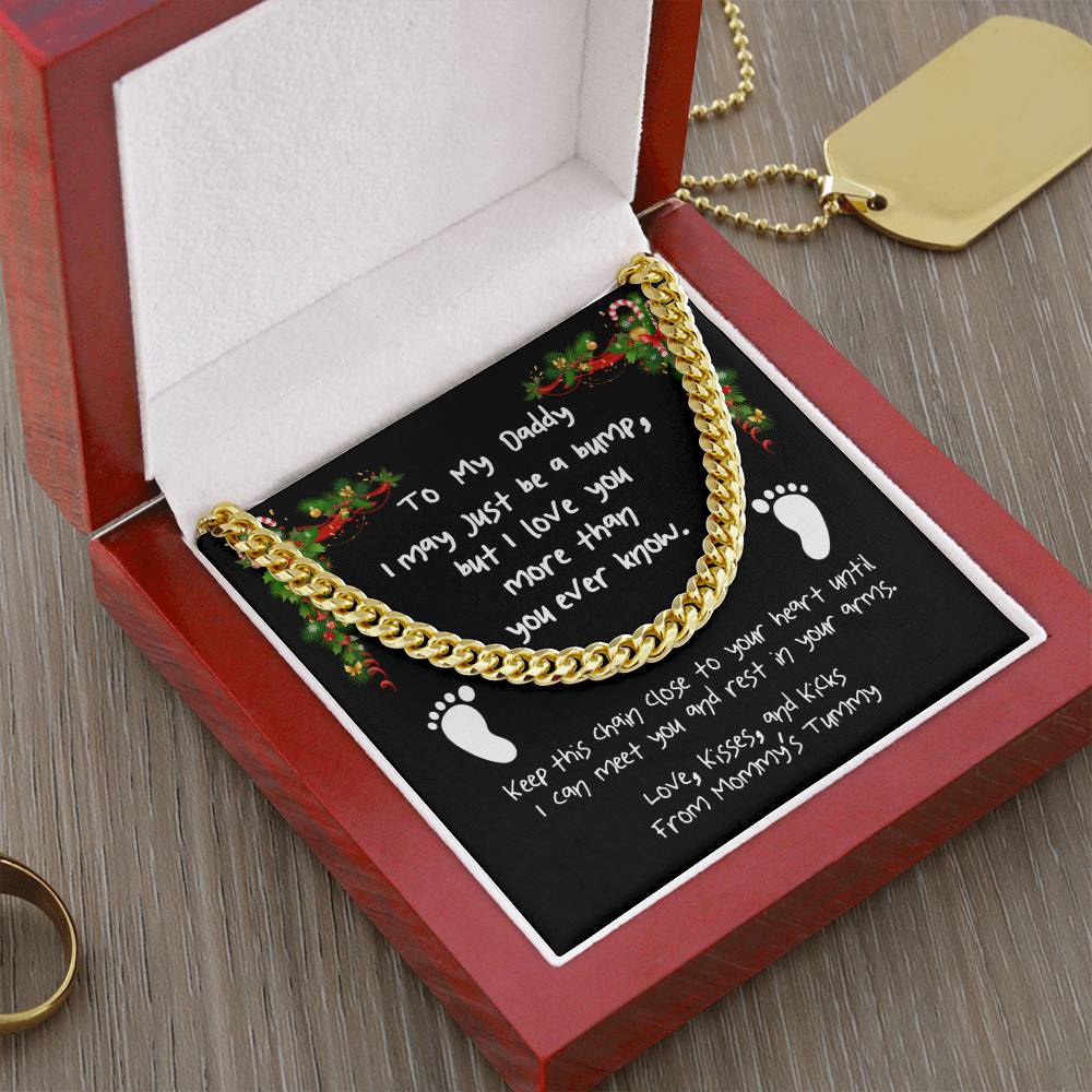 Future Dad Cuban Link Chain Necklace