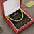 To My Husband - Straighten Your Crown - Cuban Link Chain Necklace