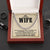 To My Badass Wife - Remember Whose Wife You Are - Cuban Link Chain Necklace
