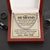 My Husband - I Hope You Know How Luck I Feel - Cuban Link Chain Necklace