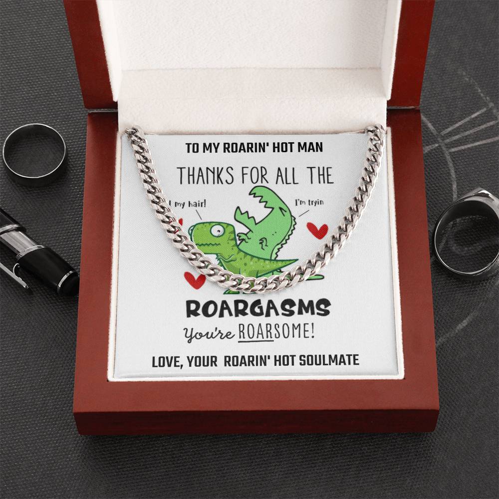 Hilarious Valentine Gift For Your Man Cuban Link Chain