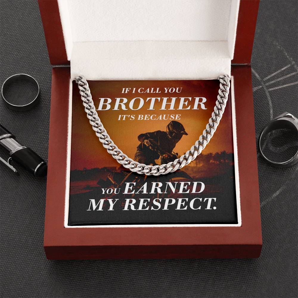 Are You Sure You Want To Delete Gift For Brother Cuban Link Chain Cuban Chain Necklace Big Brother Gift If I Call You
